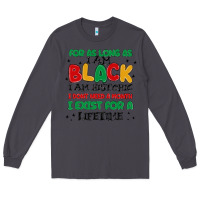 Smoke black  lifetime Long Sleeve Tee - MaliasSmallBusiness