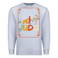 Heather Grey Judo Premium Sweatshirt - Bettercallsaul