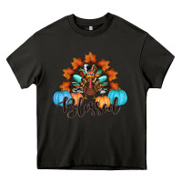 Asphalt thanksgiving turkey pumpkin blessed Heavy Core Tee - RanaPortraitStore