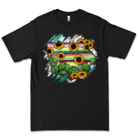 Black Iowa State Map Premium Tee - RanaPortraitStore