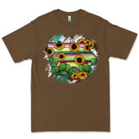 Cacao Iowa State Map Premium Tee - RanaPortraitStore