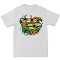 Dove Grey Iowa State Map Premium Tee - RanaPortraitStore