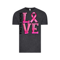Vintage Black faith hope love Vintage Tee - AdoDesignShop