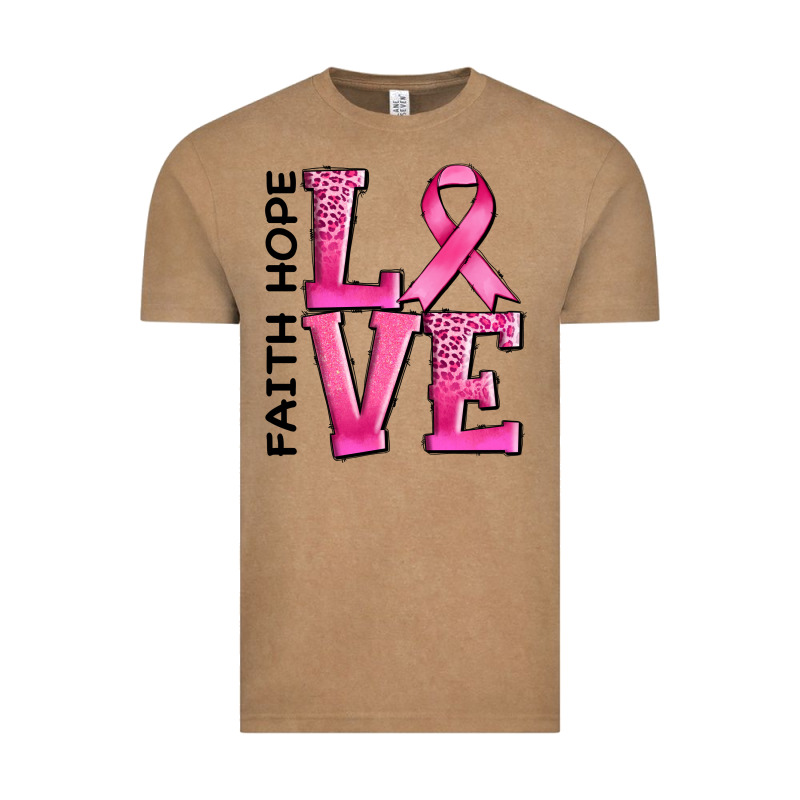 Faith Hope Love Vintage Tee by AdoDesignShop | Teevron