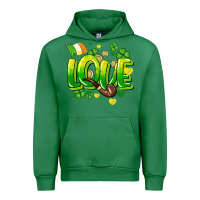 Emerald Love St. Patrick's Day Urban Hoodie - HowdyJamesFarm