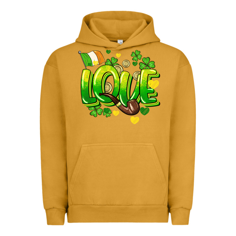 Love St. Patrick's Day Urban Hoodie by HowdyJamesFarm | Teevron