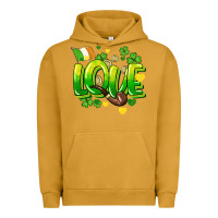 Pigment Peanut Butter Love St. Patrick's Day Urban Hoodie - HowdyJamesFarm