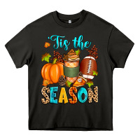 Asphalt 'tis the season american  football Heavy Core Tee - Zillion Design Studio