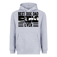 Heather Grey Best dog dad ever Heavyweight Hoodie - Bettercallsaul