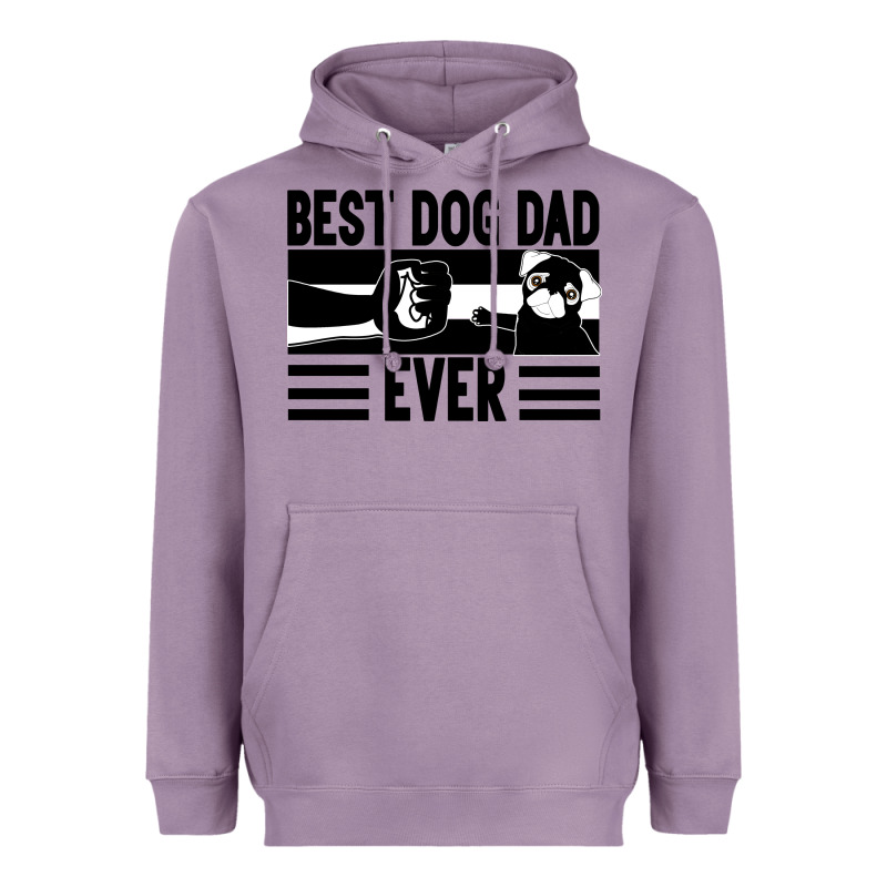 Best Dog Dad Ever Heavyweight Hoodie by Bettercallsaul | Teevron