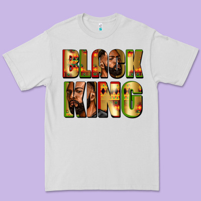 Black King Juneteenth Premium Tee Designed By Zillion Design Studio
