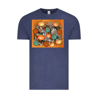 Vintage Denim cowhide pumpkin Vintage Tee - AdoDesignShop