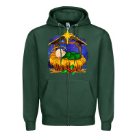 Baby Jesus Zipper Hoodie | Teevron