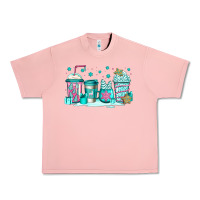 Salmon winter Christmas tree cakes coffee Urban Heavy Tee - Jasminsmagicworld