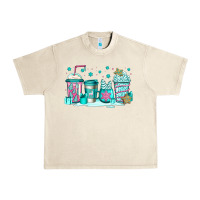 Sandshell winter Christmas tree cakes coffee Urban Heavy Tee - Jasminsmagicworld
