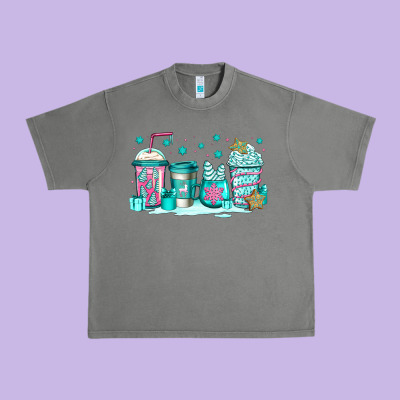 Winter Christmas Tree Cakes Coffee Urban Heavy Tee Designed By Jasminsmagicworld