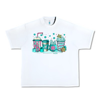 White winter Christmas tree cakes coffee Urban Heavy Tee - Jasminsmagicworld