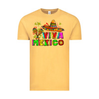 Vintage Mustard viva mexico Vintage Tee - AdoDesignShop