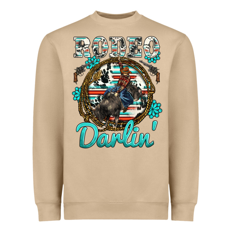 Rodeo Darling Heavyweight Sweatshirt by BarkalooDesign | Teevron