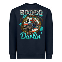Navy rodeo darling Heavyweight Sweatshirt - BarkalooDesign