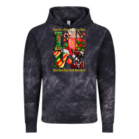 Cloud Black love with coffee cup and christmas lights Vintage Hoodie - AdoDesignShop