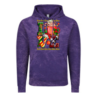 Cloud Purple love with coffee cup and christmas lights Vintage Hoodie - AdoDesignShop