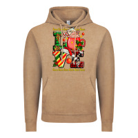 Vintage Coffee love with coffee cup and christmas lights Vintage Hoodie - AdoDesignShop