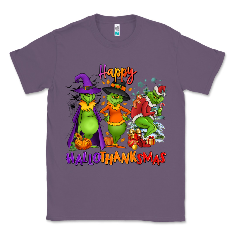 Happy Hallothanksmas Classic Tee by NancyCooperArtShop | Teevron