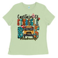 Matcha captain of struggle bus busdriver life Ladies Tee - texasbilliewilder