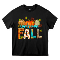 Black welcome fall Heavy Core Tee - Zillion Design Studio