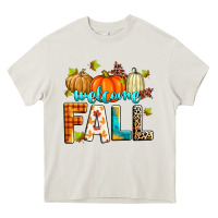 Cream welcome fall Heavy Core Tee - Zillion Design Studio