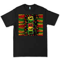 Black Black license letters  juneteenth Premium Tee - Zillion Design Studio