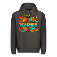 Smoke Teacher pumpkin Premium Hoodie - NancyCooperArtShop