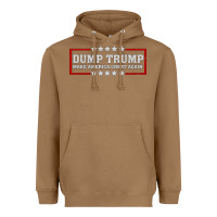Toasted Coconut Dump Trump Heavyweight Hoodie - Bettercallsaul