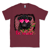Burgundy be mine belted galloway Classic Tee - AdoDesignShop