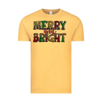 Vintage Mustard merry and bright Vintage Tee - AdoDesignShop