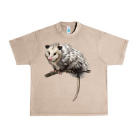 French Oak opossum Urban Heavy Tee - LillyAllenDesigns