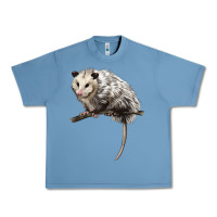 Pebble Blue opossum Urban Heavy Tee - LillyAllenDesigns