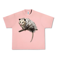 Salmon opossum Urban Heavy Tee - LillyAllenDesigns