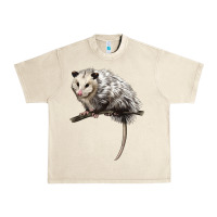 Sandshell opossum Urban Heavy Tee - LillyAllenDesigns