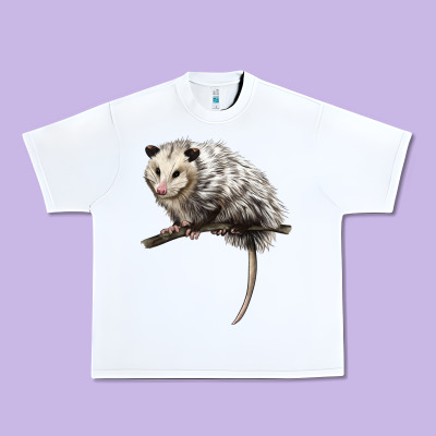 Opossum Urban Heavy Tee Designed By Lillyallendesigns