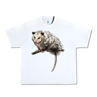 White opossum Urban Heavy Tee - LillyAllenDesigns