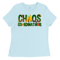 Baby Blue chaos coordinator Ladies Tee - texasbilliewilder
