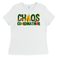 White chaos coordinator Ladies Tee - texasbilliewilder