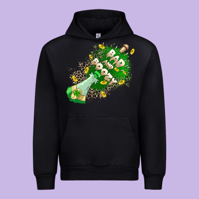 Bad And Boozy Urban Hoodie Designed By Cowgirlartshop
