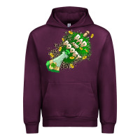 Mauve Wine Bad and boozy Urban Hoodie - CowGirlArtShop