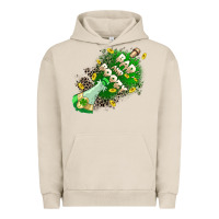 Pigment French Oak Bad and boozy Urban Hoodie - CowGirlArtShop
