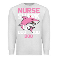 Oatmeal Heather Nurse Shark Doo Doo Doo Premium Sweatshirt - Bettercallsaul