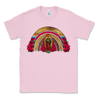 Bubblegum Pink lady of guadalupe rainbow Classic Tee - Jasminsmagicworld