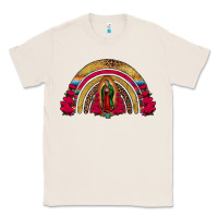 Natural lady of guadalupe rainbow Classic Tee - Jasminsmagicworld